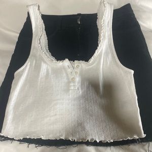 American eagle cropped tank top